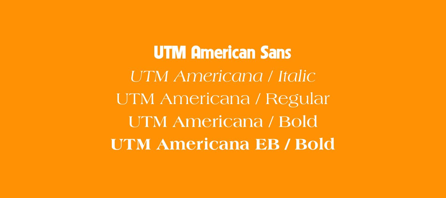 [Tải Miễn Phí] 5 Kiểu Font Chữ UTM American Việt Hóa Update 2025Font Chữ UTM American Việt Hóa