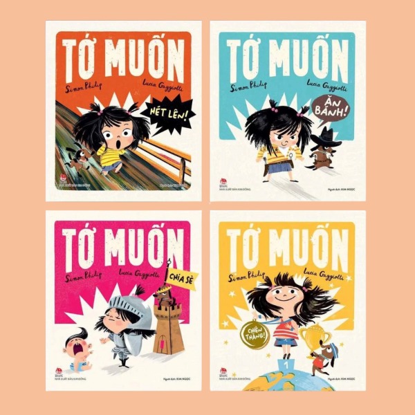 Bộ 4 Cuốn Tớ Muốn 