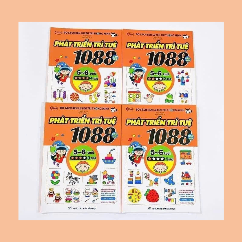 1088 Câu Đố Phát Triển Trí Tuệ 5 - 6 Tuổi 