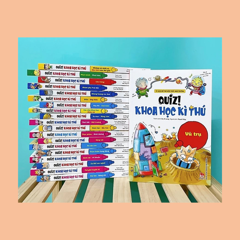 Bộ Sách - Quiz! Khoa Học Kì Thú - Trọn bộ 20 cuốn