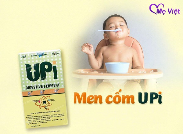 Cốm Upi – Men Tiêu Hóa Cho Bé Nên Có Trong Tủ Thuốc Gia Đình