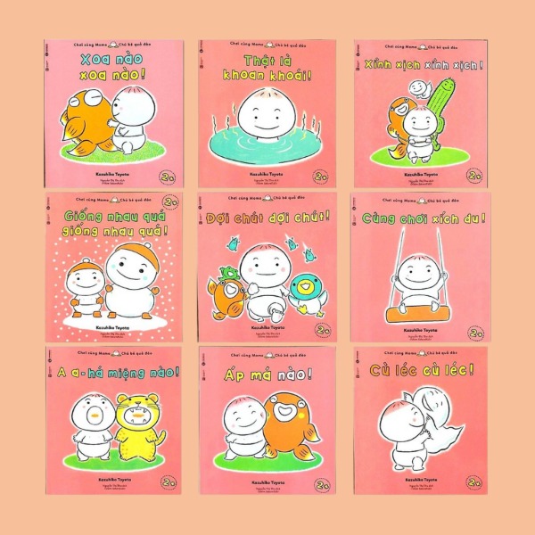 Chơi cùng Momo - Chú bé quả đào Phần 2 ( 9 Cuốn )