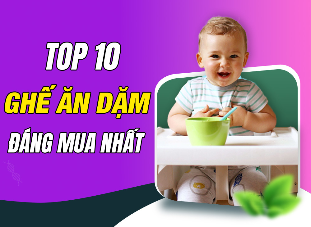 Review Top 10 Ghế Ăn Dặm Cho Bé Đáng Mua Nhất