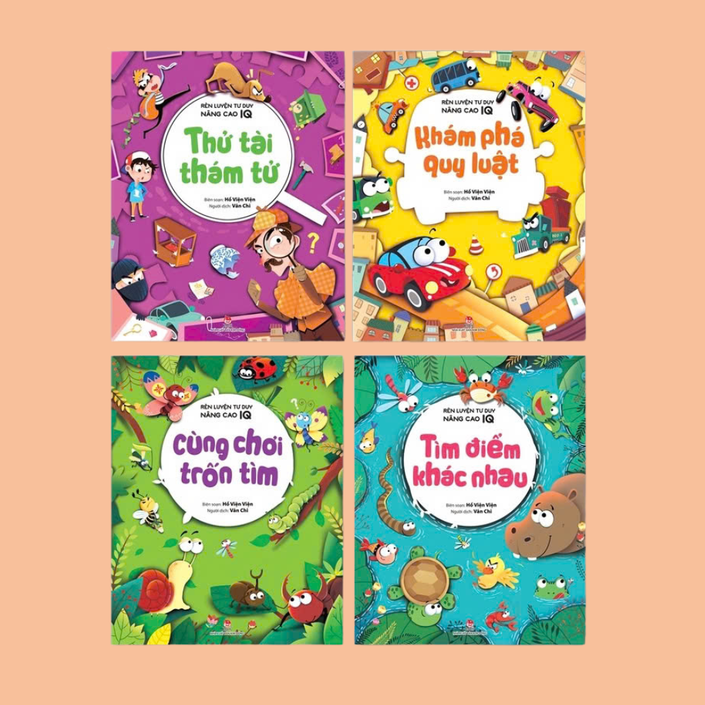 Rèn Luyện tư duy nâng cao IQ 4 Cuốn