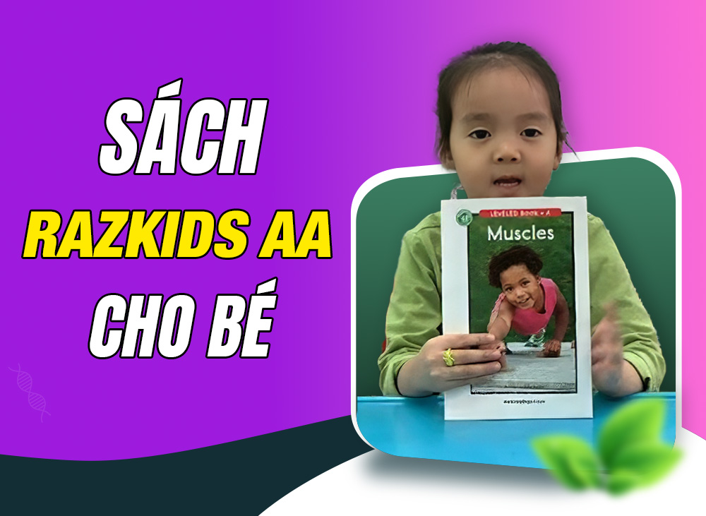 Sách Razkids AA Và Chương Trình Razkids A-Z Bé Học Tiếng Anh Tại Nhà