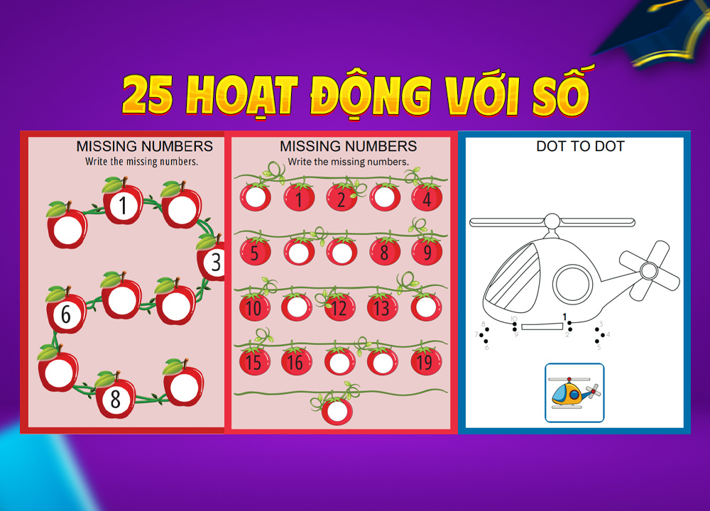 25 Hoạt động với con số