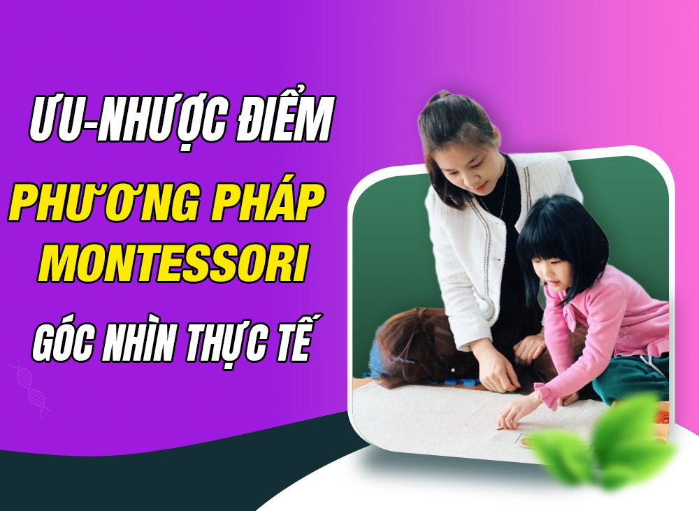 Ưu - Nhược Điểm Phương Pháp Giáo Dục Sớm Montessori: Góc Nhìn Thực Tế