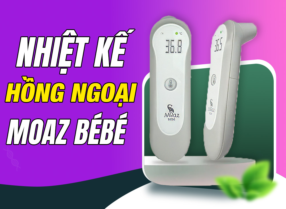 Review Nhiệt Kế Hồng Ngoại Đa Năng Moaz BéBé