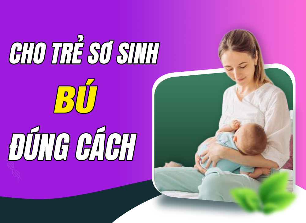 Cho Trẻ Sơ Sinh Bú Đúng Cách - Tuyệt Chiêu Của Mẹ Nhiều Sữa