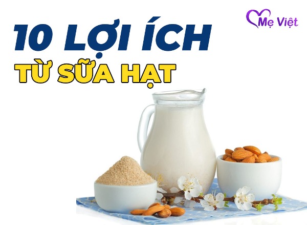 10 Lợi Ích Bất Ngờ Từ Sữa Hạt Bạn Nên Dùng Ngay Hôm Nay