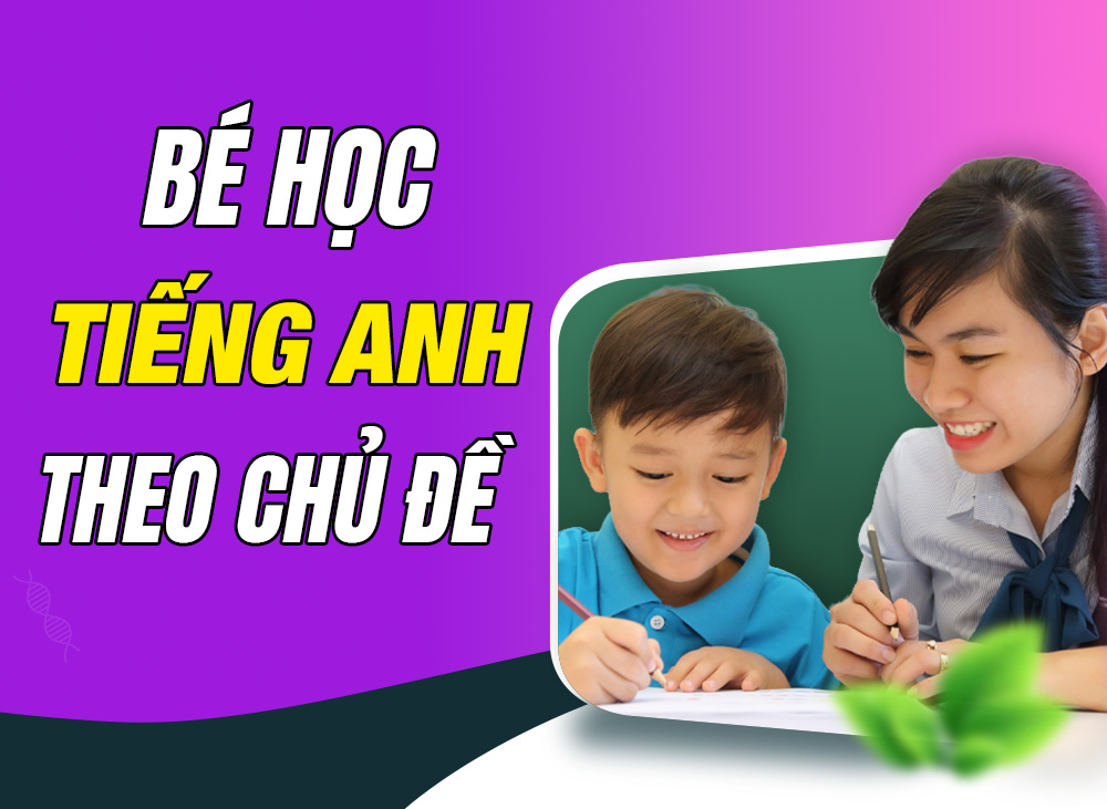 Hướng Dẫn Bé Học Tiếng Anh Theo Chủ Đề