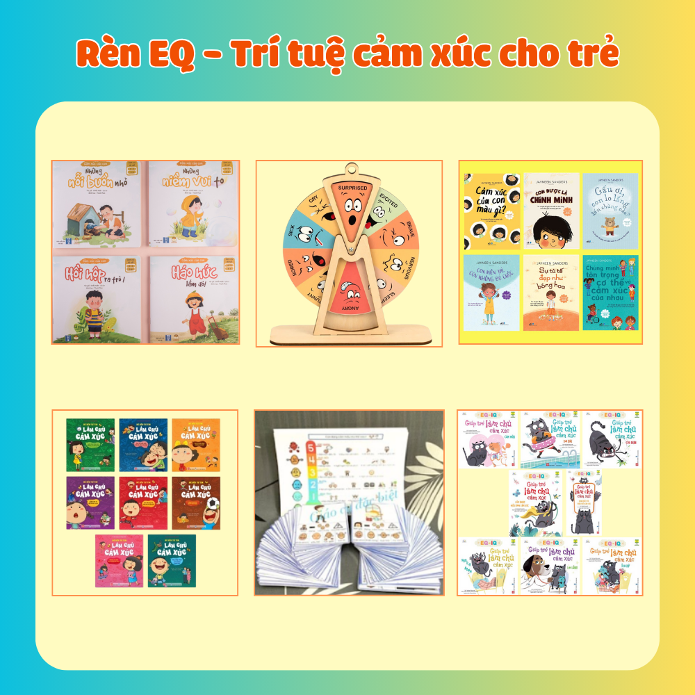 Combo Rèn EQ - Trí tuệ cảm xúc cho trẻ