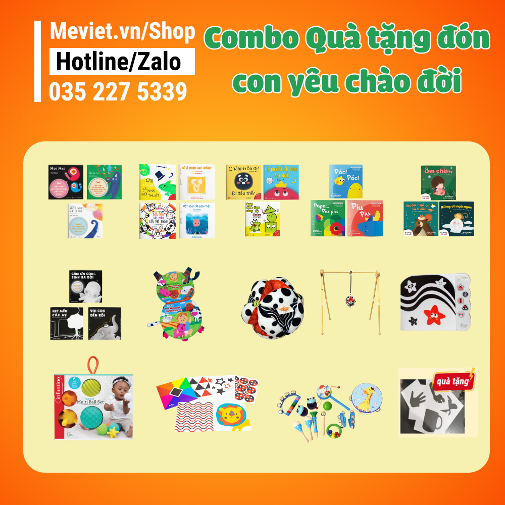 Combo Quà tặng đón con yêu chào đời