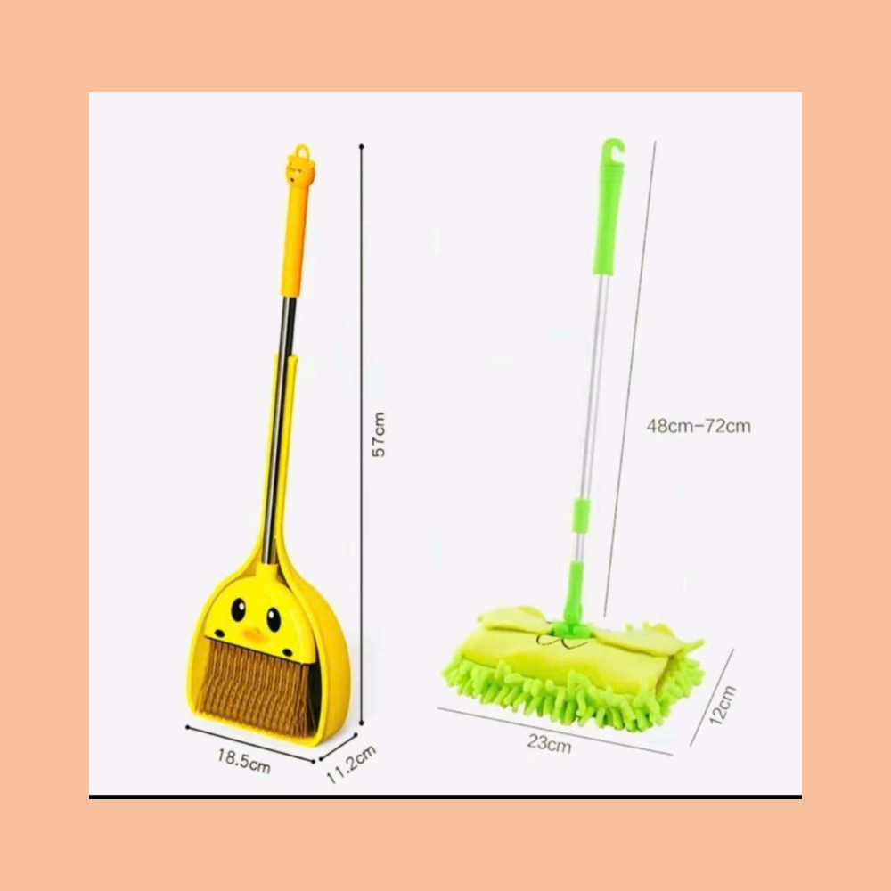 Bộ Chổi Và Đồ Hót Rác Đồ Chơi Cho Bé
