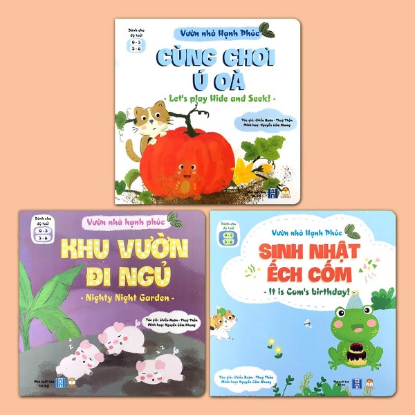 Bộ Sách Truyện Cho Bé - Vườn Nhà Hạnh Phúc