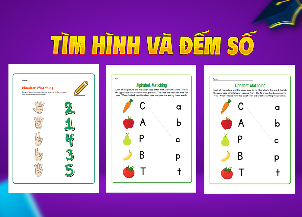 Tìm hình và đếm số