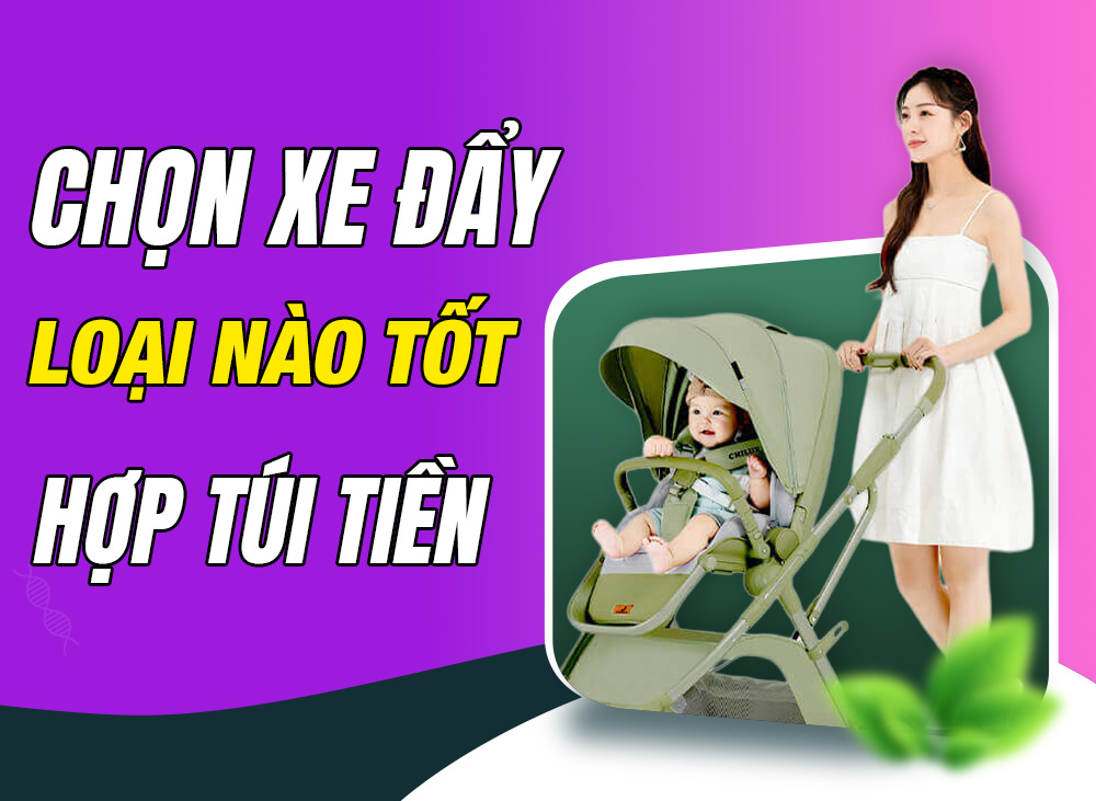 Kinh Nghiệm Mẹ Chọn Xe Đẩy Em Bé Loại Nào Tốt Và Vừa Túi Tiền