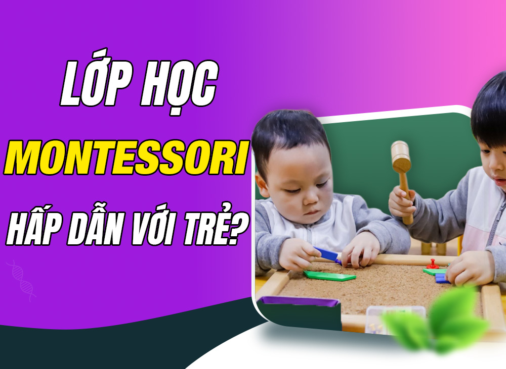 Điều Gì Khiến Lớp Học Montessori Hấp Dẫn Với Bé