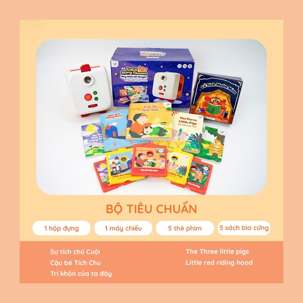 Máy chiếu kể chuyện - Lala story cinema Box 