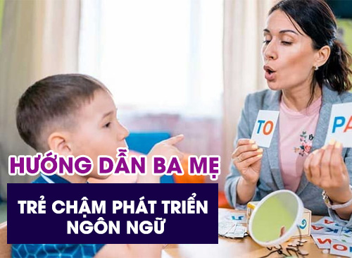 Hướng dẫn ba mẹ cách dạy trẻ chậm phát triển ngôn ngữ