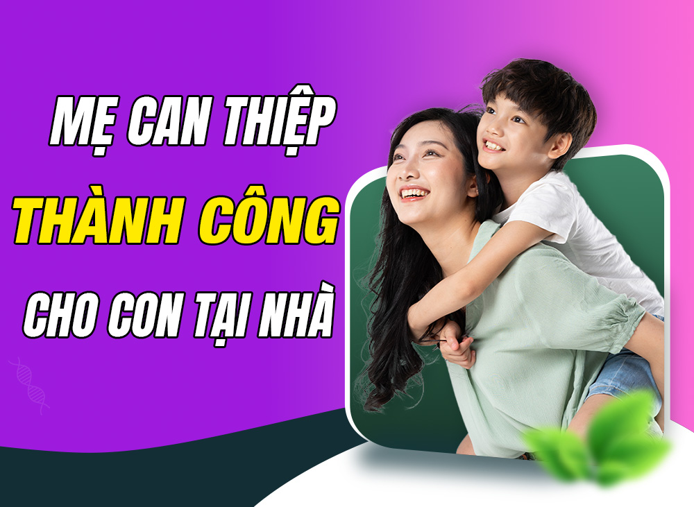 Sống ở nước ngoài, mẹ can thiệp chậm nói cho con tại nhà thành công