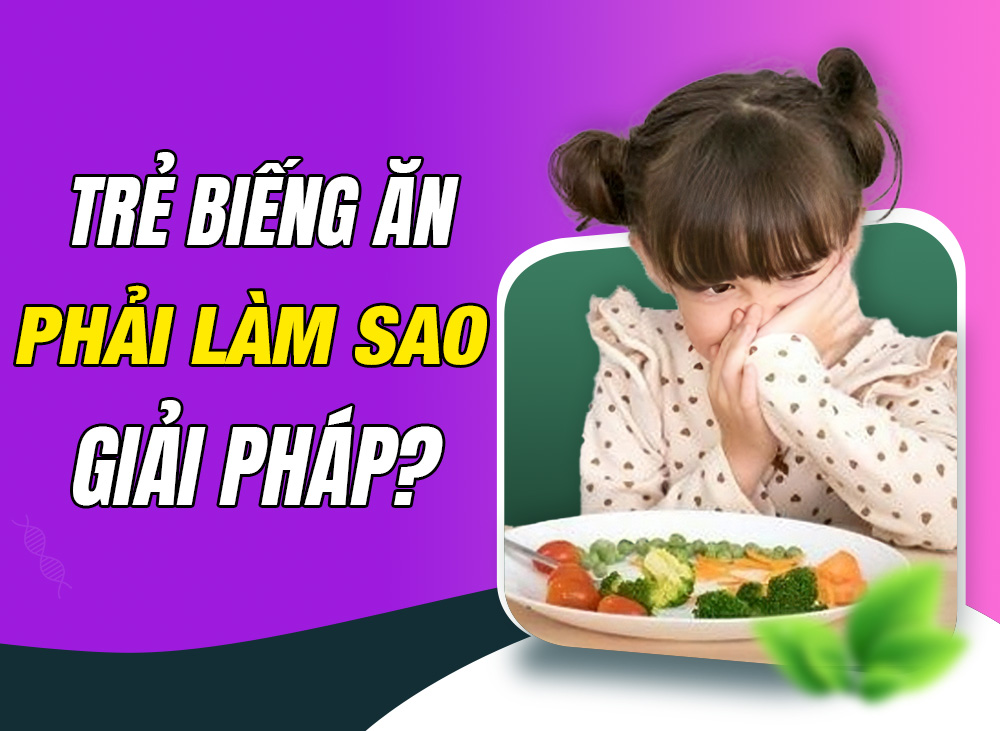 Trẻ Biếng Ăn Phải Làm Sao? Giải Pháp Trị Biếng Ăn Tận Gốc
