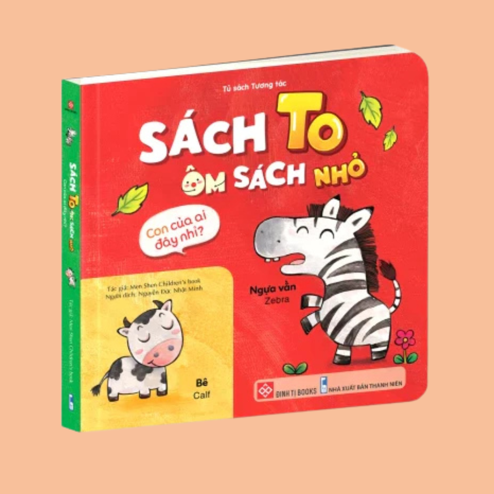 Sách to ôm sách nhỏ - Con của ai đây nhỉ?