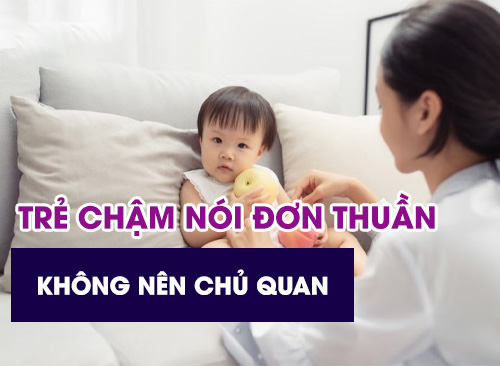 Trẻ Chậm Nói Đơn Thuần - Ba Mẹ Không Nên Chủ Quan