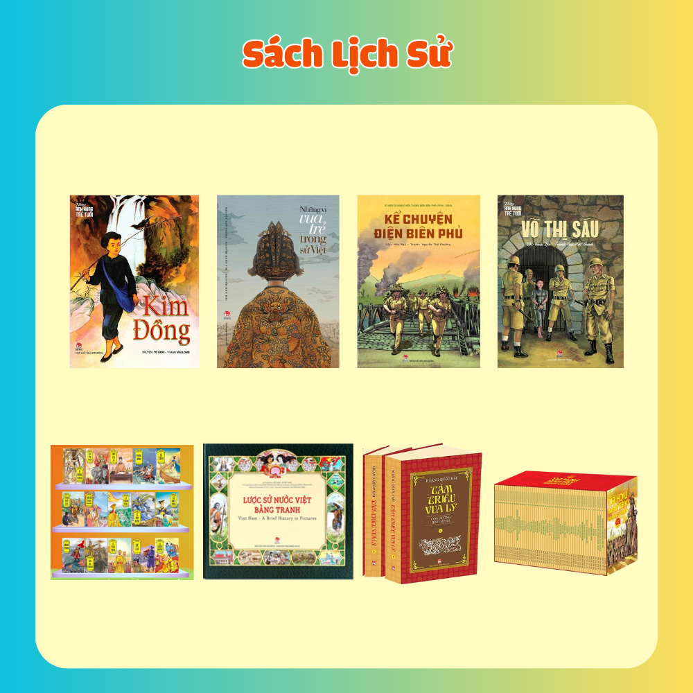 Combo sách Lịch Sử