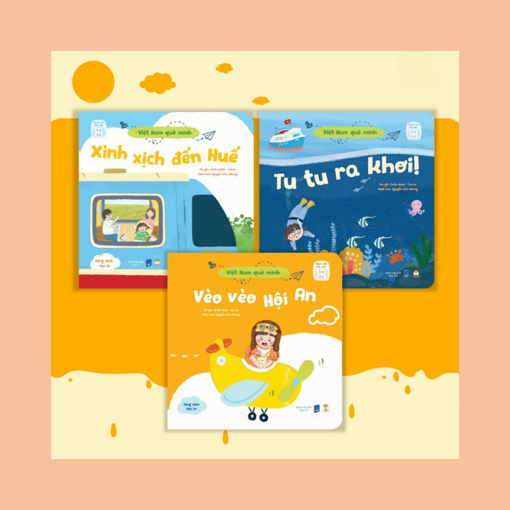 Set 3 Cuốn Sách Thơ - Việt Nam Quê Mình