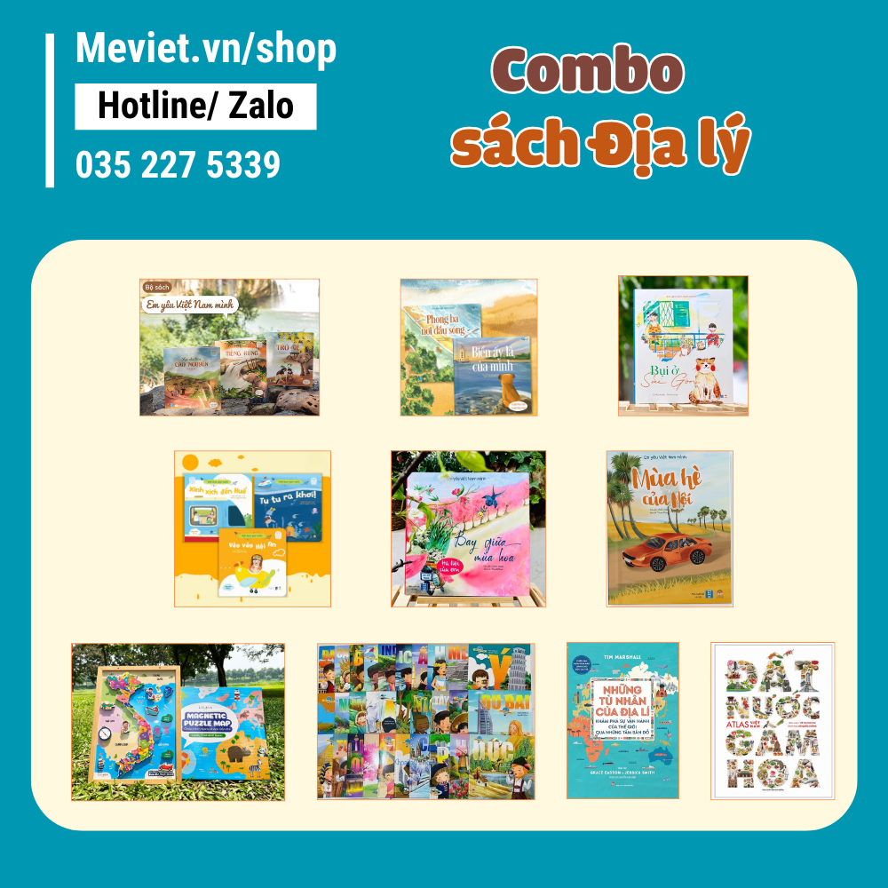 Combo sách Địa Lý