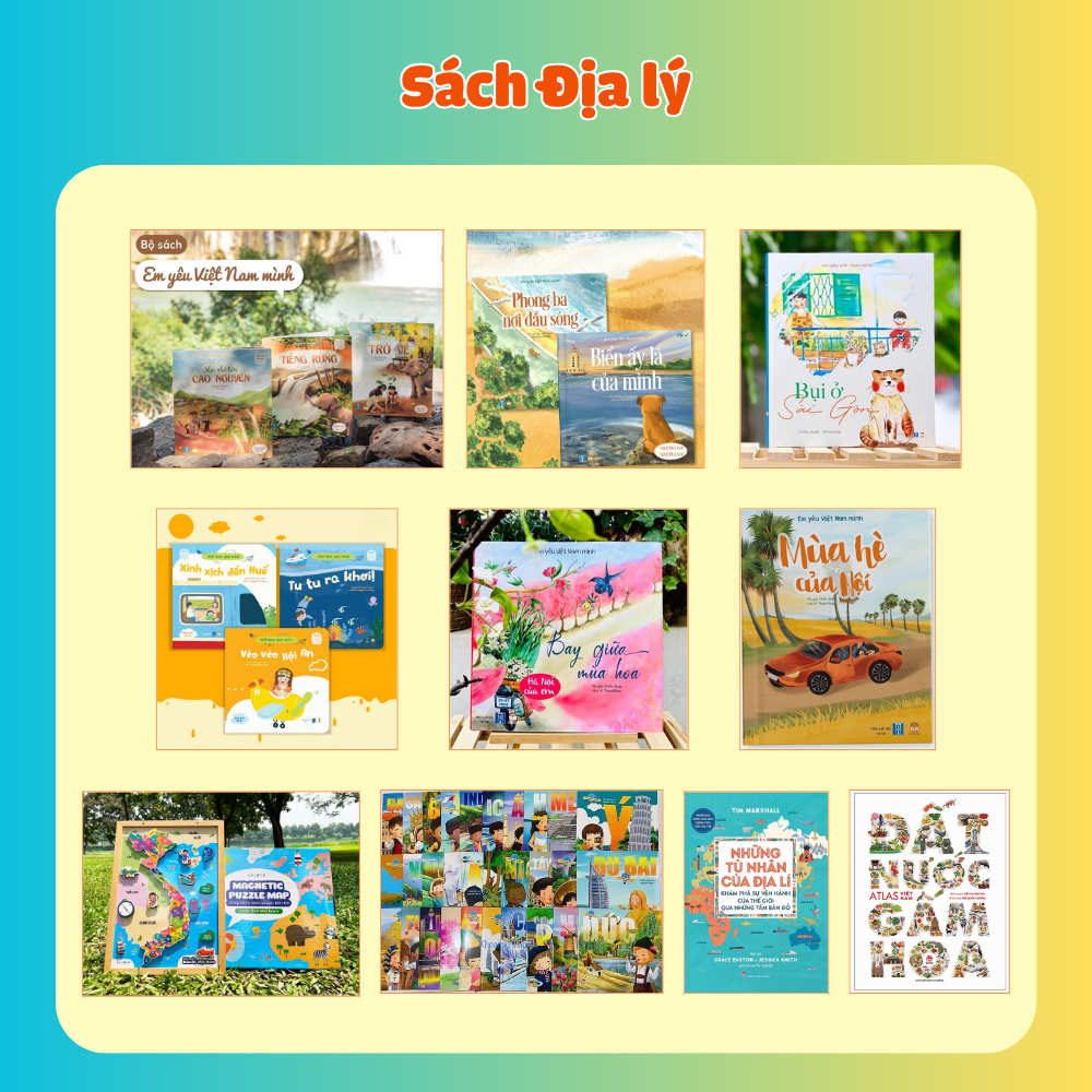 Combo sách Địa Lý