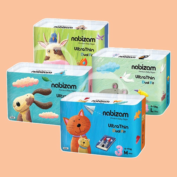 Tã Bỉm Dán Nabizam UltraThin Tã dán NB  - 50m