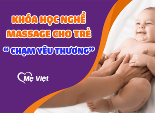 Khóa học nghề massage cho trẻ - Chạm yêu thương