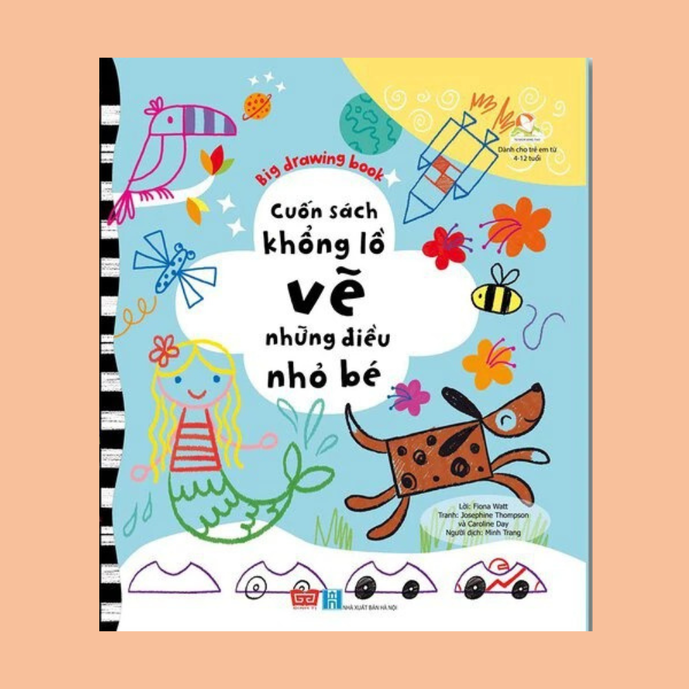 Big drawing book - Cuốn sách khổng lồ vẽ những điều nhỏ bé
