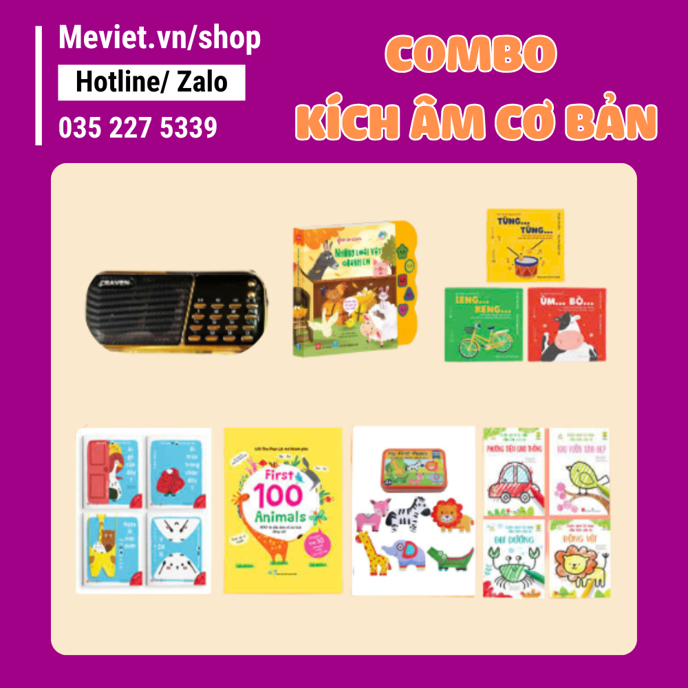Combo KÍCH ÂM CƠ BẢN