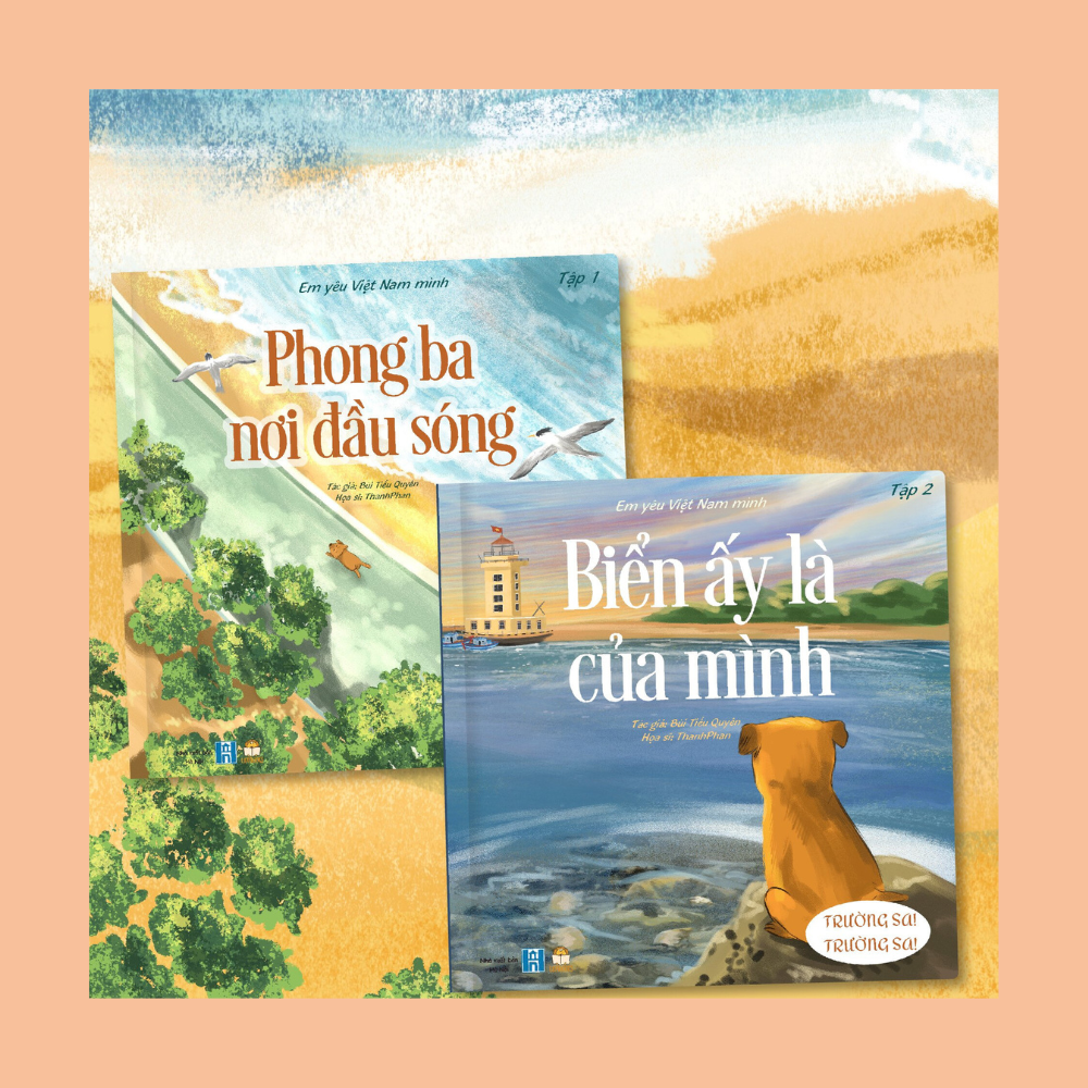 Em yêu Việt Nam mình (2 cuốn) - Bộ Trường Sa - Biển ấy là của mình