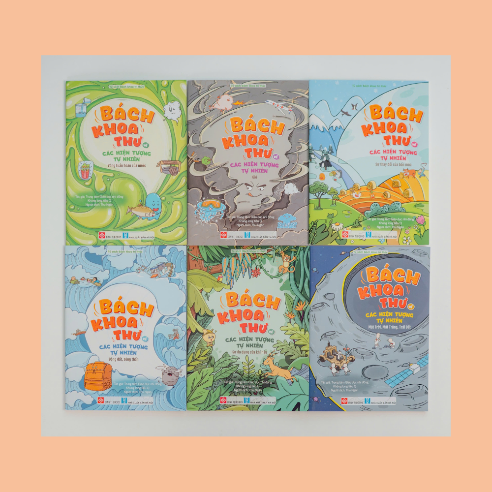 Combo 6 Cuốn Bách khoa thư về các hiện tượng tự nhiên