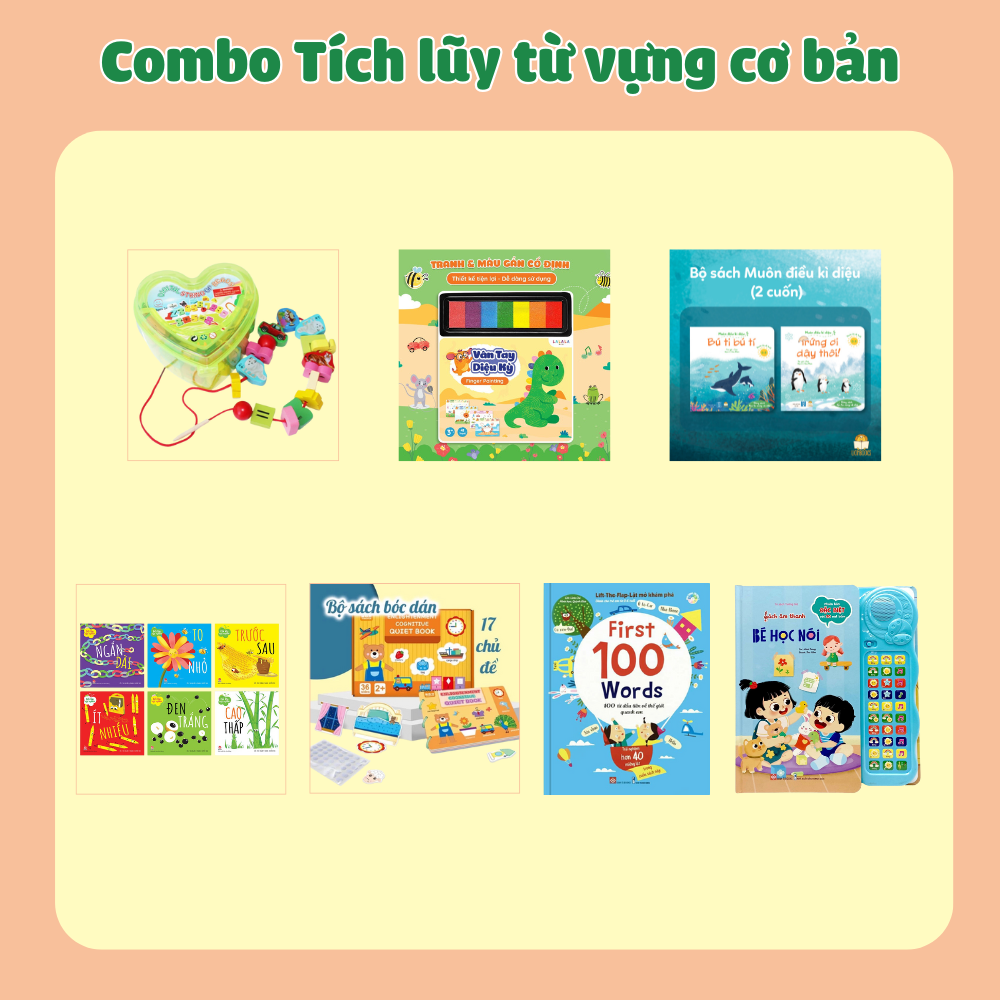 Combo Tích lũy từ vựng cơ bản