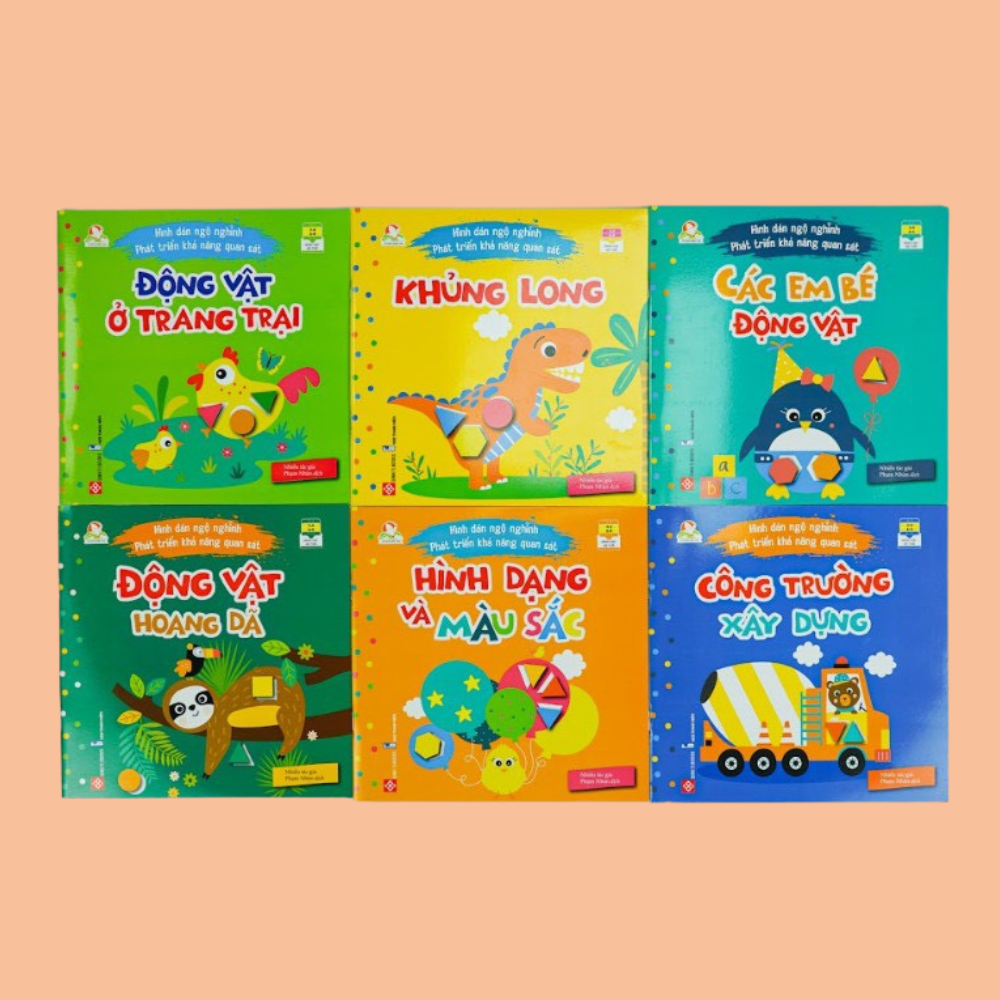 Hình Dán Ngộ Nghĩnh - Phát Triển Khả Năng Quan Sát