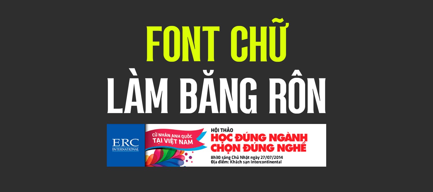 [Tải xuống] Tổng hợp 10+ font chữ cho thiết kế băng rôn, background đẹp nhất 2025