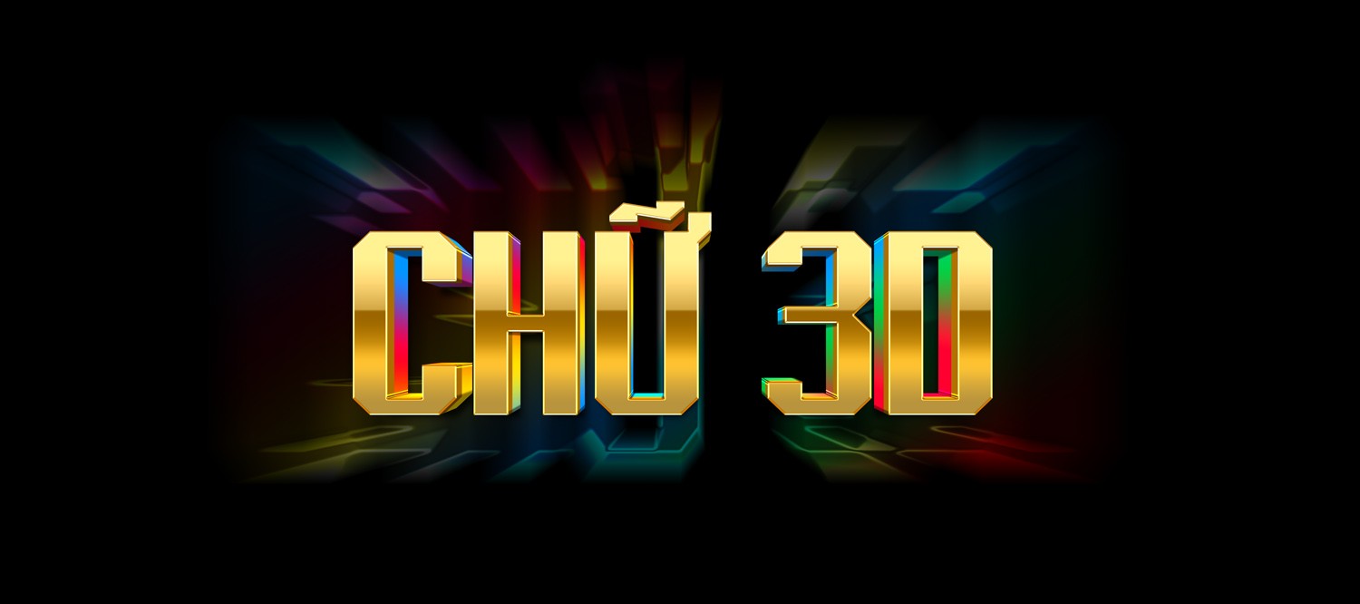 [Tải xuống] Kho font chữ 3D - Hiệu ứng chữ cho thiết kế đồ họa