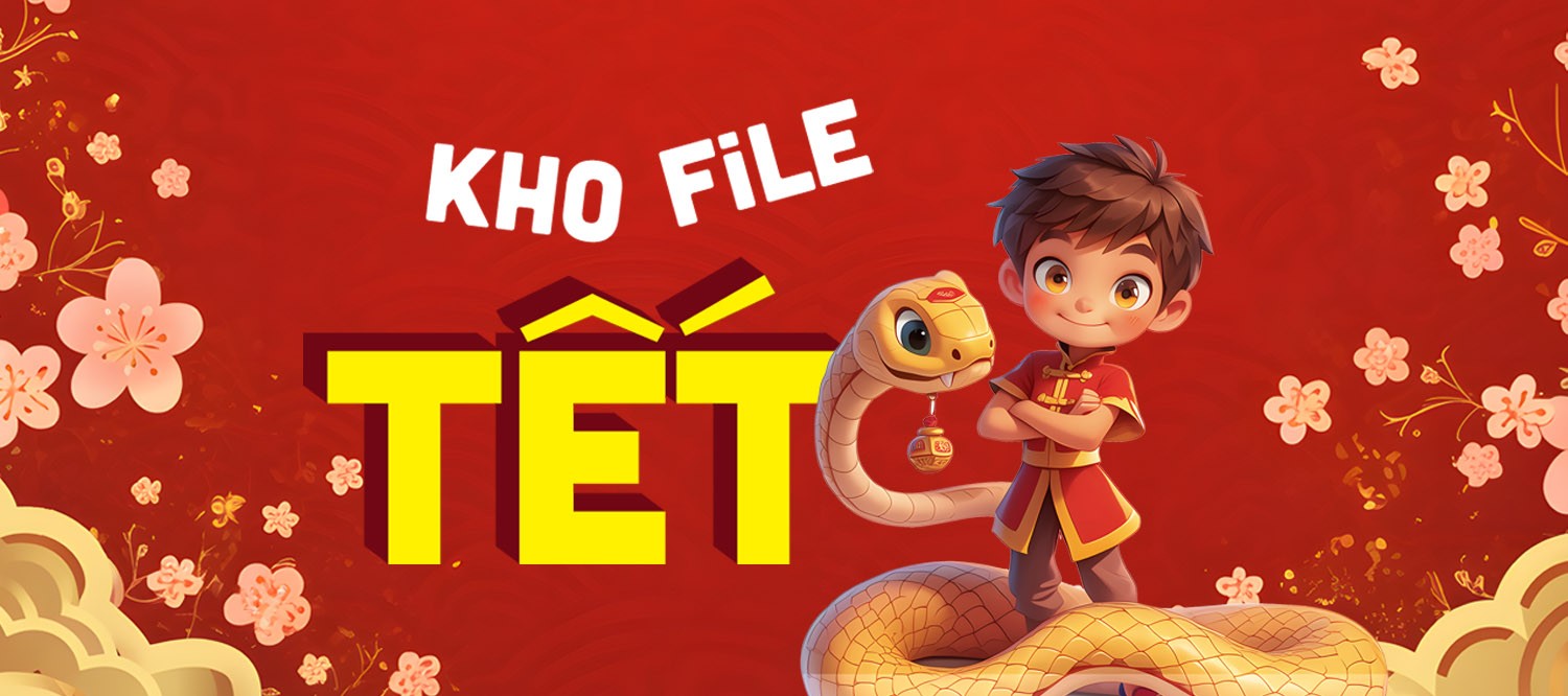 [Tải xuống] Kho tài nguyên poster Tết 2025 vector & PSD cho thiết kế đồ họa