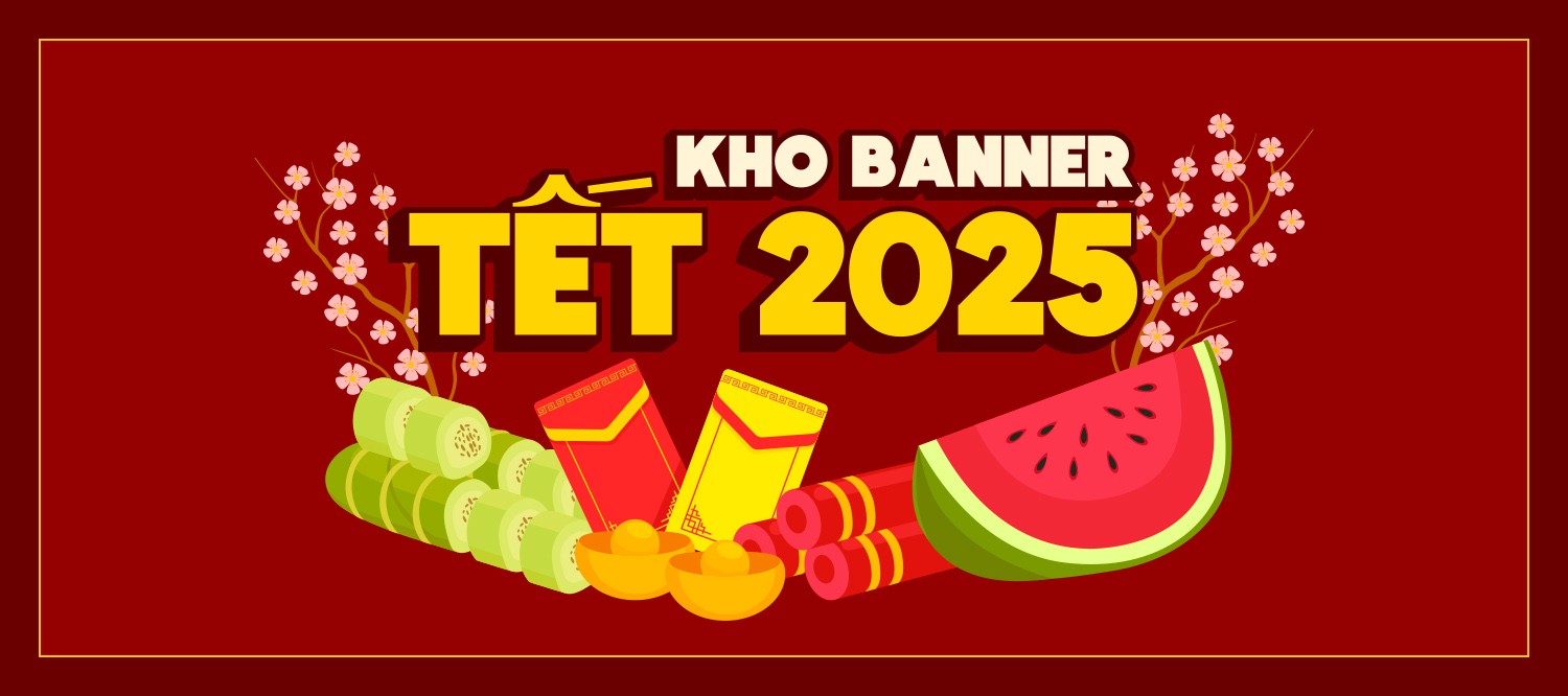 10.000+ file banner Tết 2026 chất lượng cao cho thiết đồ họa