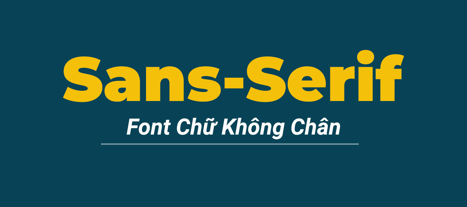 Top 10 Font Chữ Không Chân Nổi Bật Năm 2024