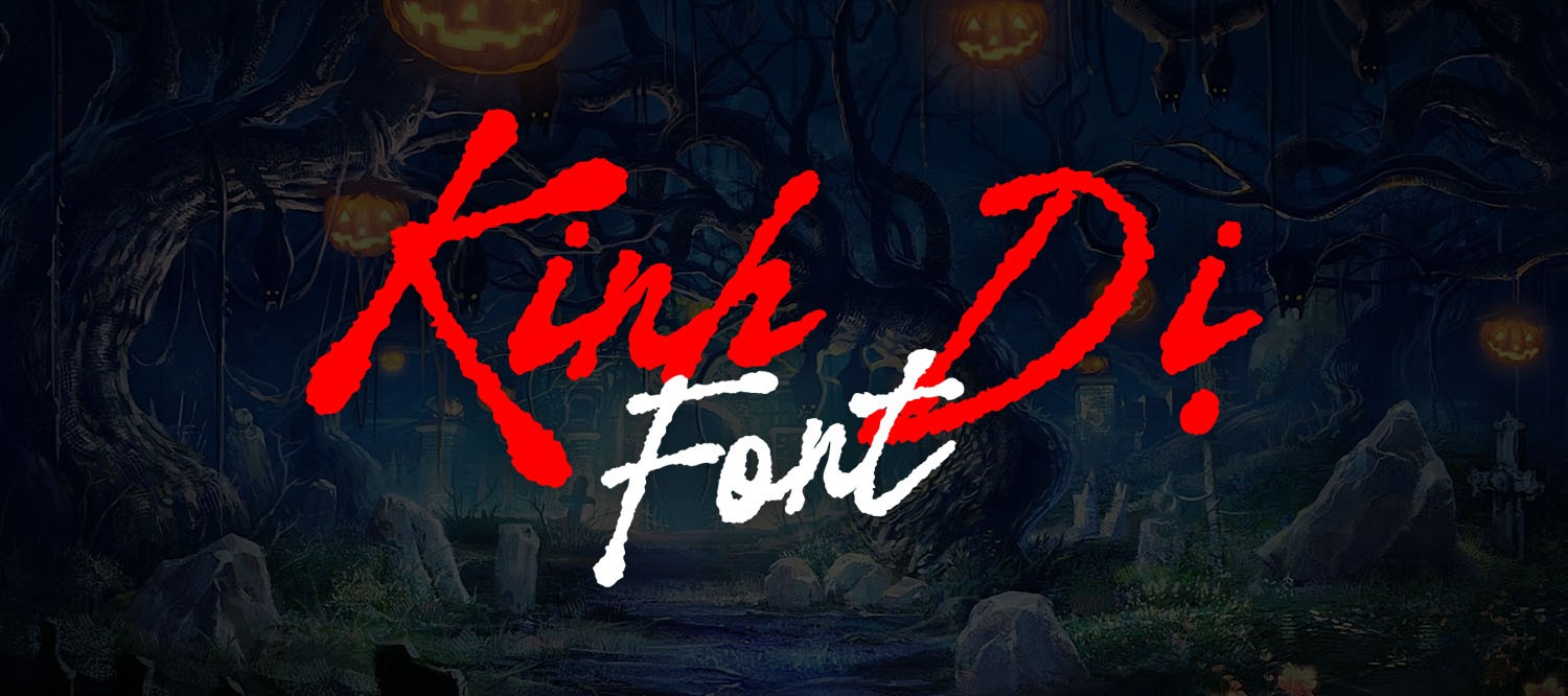 [Tải xuống] TOP 10 font chữ kinh dị Việt hóa cho ngày Halloween