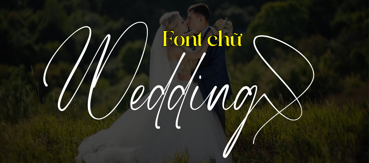 Tìm hiểu về font chữ Wedding - Lựa chọn hoàn hảo cho ngày cưới