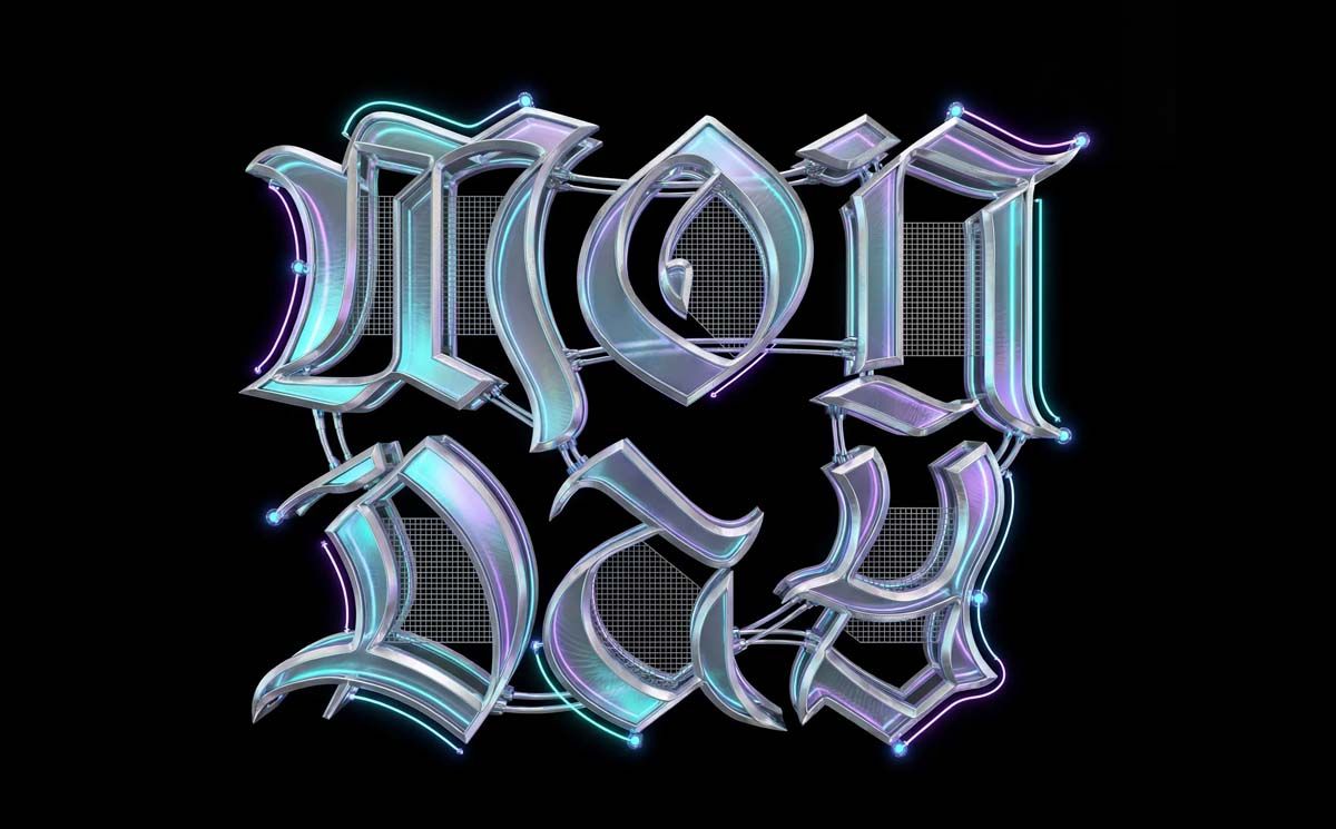 Prompt hiệu ứng chữ 3D - Mẫu số 11