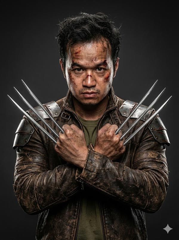 Prompt tạo hình ảnh hóa thân thành người sói