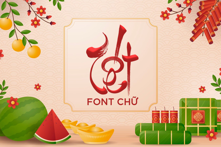 [Tải xuống] Tổng hợp 12+ font chữ Tết 2025 đậm chất truyền thống Việt Nam